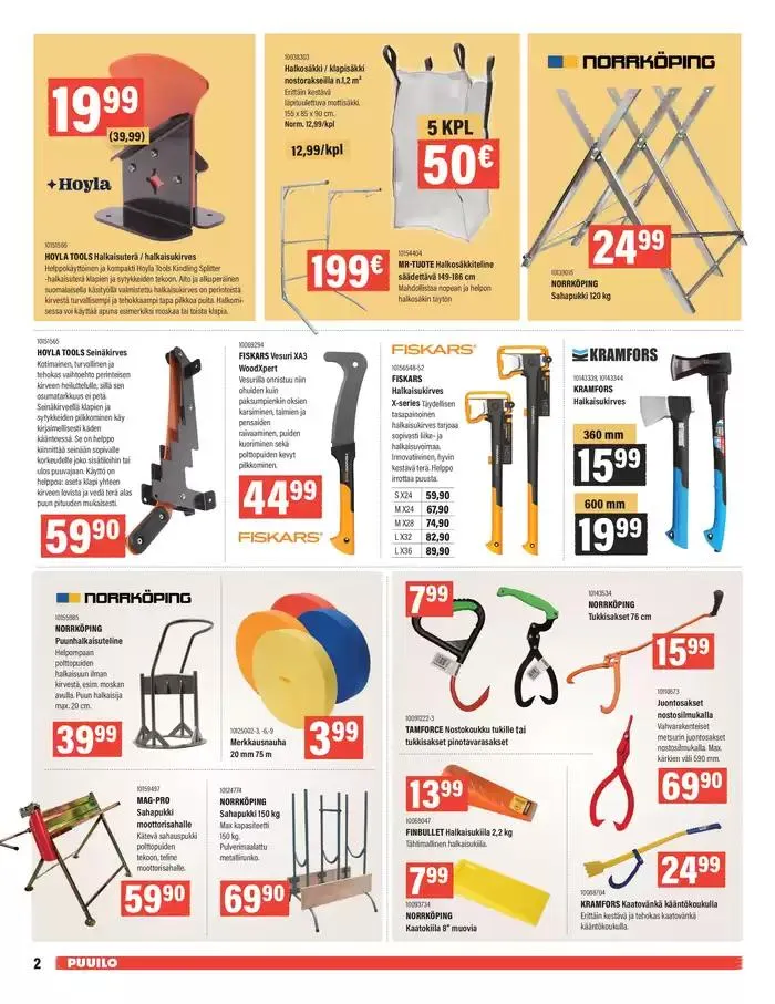 Puuilo tarjoukset voimassa alkaen 5. maaliskuuta - 16. maaliskuuta 2025 - Tarjouslehti sivu 2