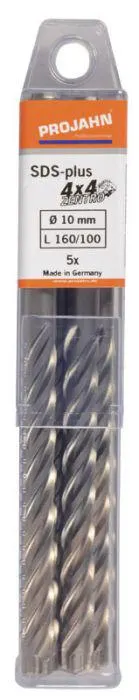 Poranterä Projahn SDS-Plus 10 x 160 mm Zentro 5 kpl