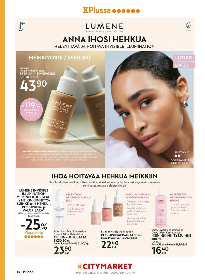 Pirkka 5/2024 voimassa alkaen 24. huhtikuuta - 31. toukokuuta 2024 - Tarjouslehti sivu 92