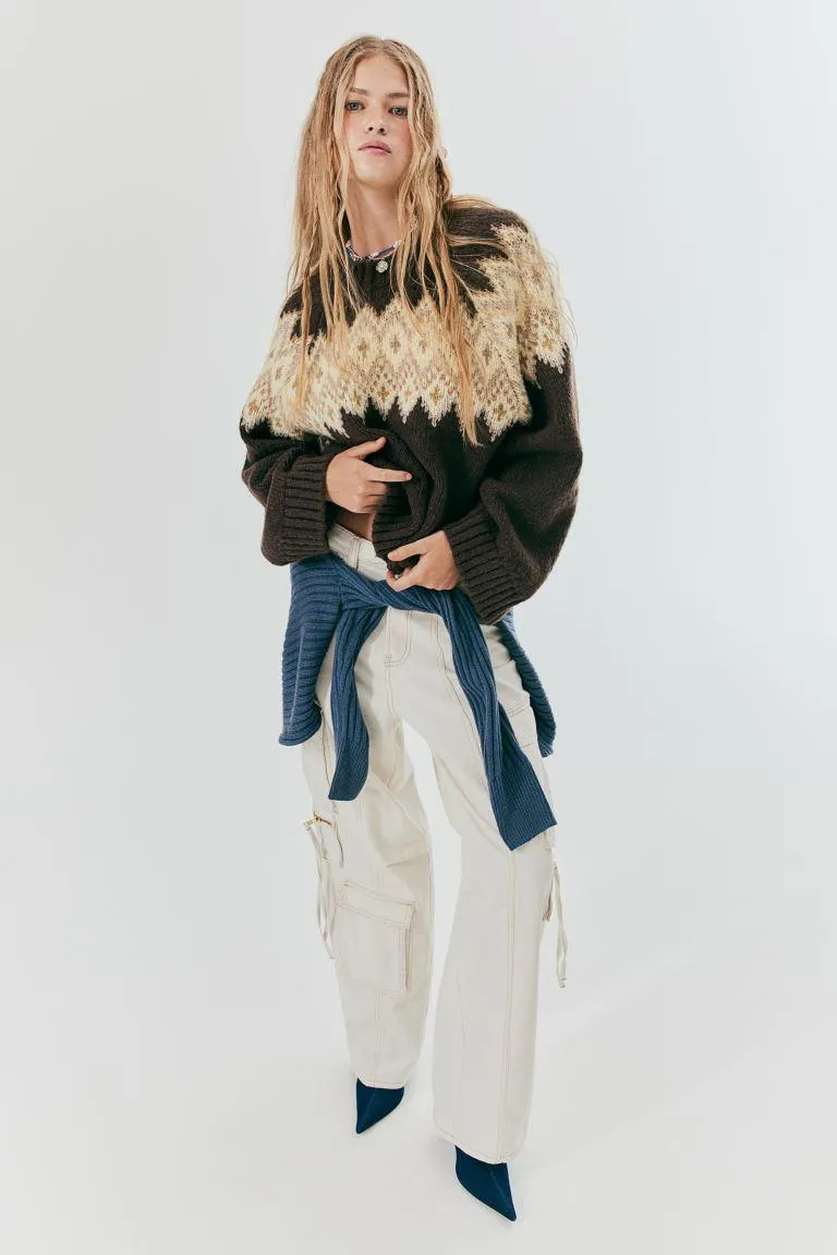 Väljät cargohousut