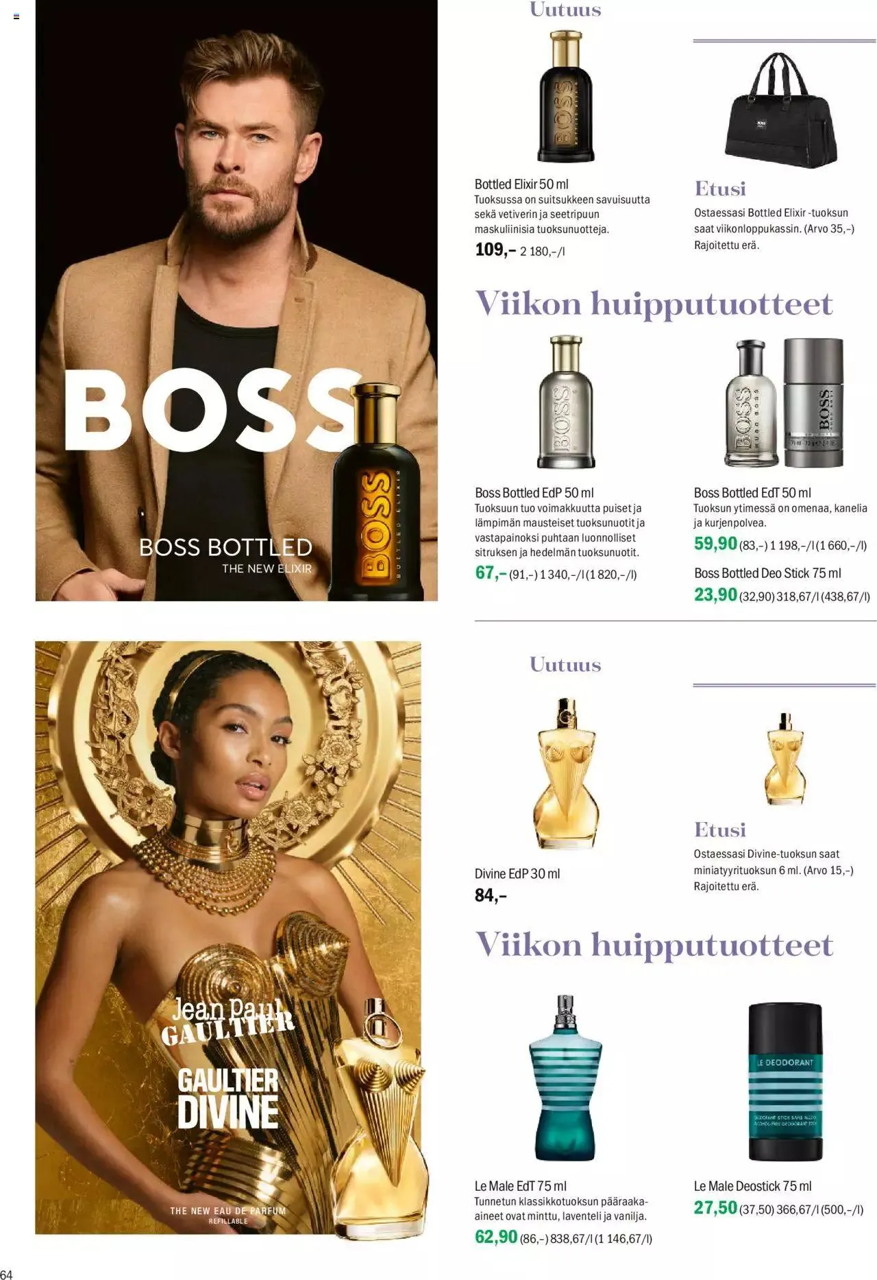 Sokos tarjoukset voimassa alkaen 4. syyskuuta - 8. lokakuuta 2023 - Tarjouslehti sivu 64