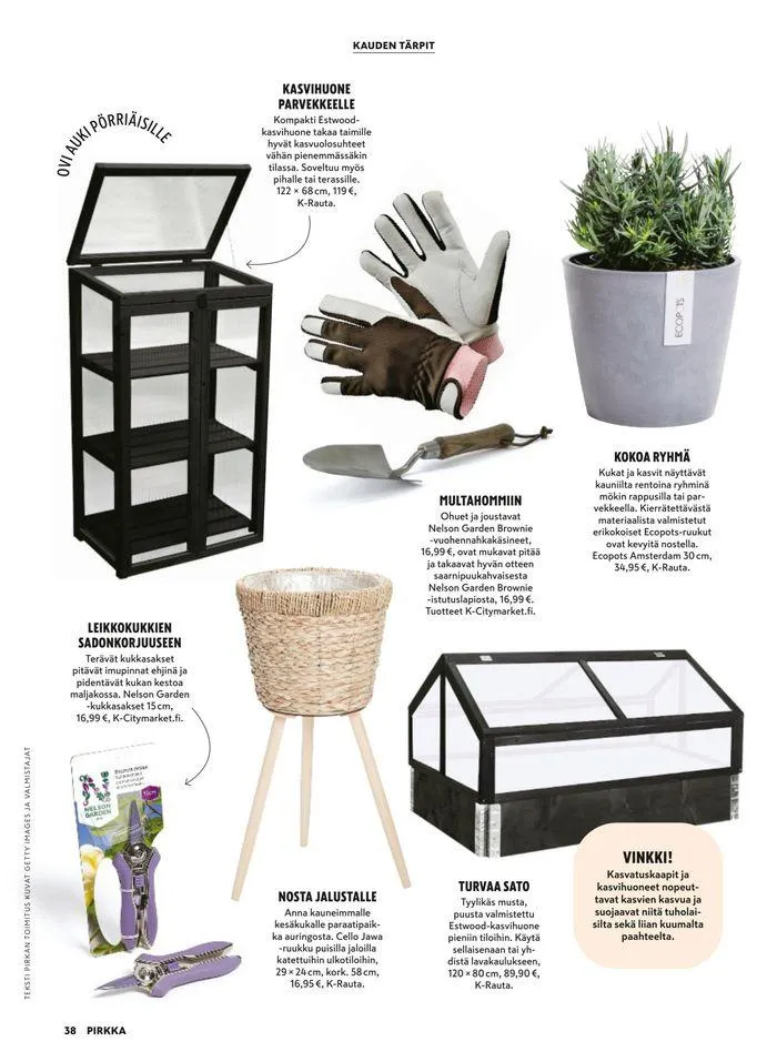 Pirkka 5/2024 voimassa alkaen 24. huhtikuuta - 31. toukokuuta 2024 - Tarjouslehti sivu 39