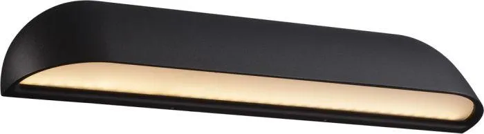 LED-ulkoseinävalaisin Nordlux Front Musta 36 x 6,8 cm