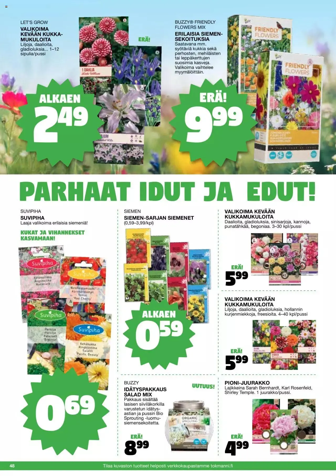 Tokmanni - Kesä 2024 voimassa alkaen 1. huhtikuuta - 31. joulukuuta 2024 - Tarjouslehti sivu 48
