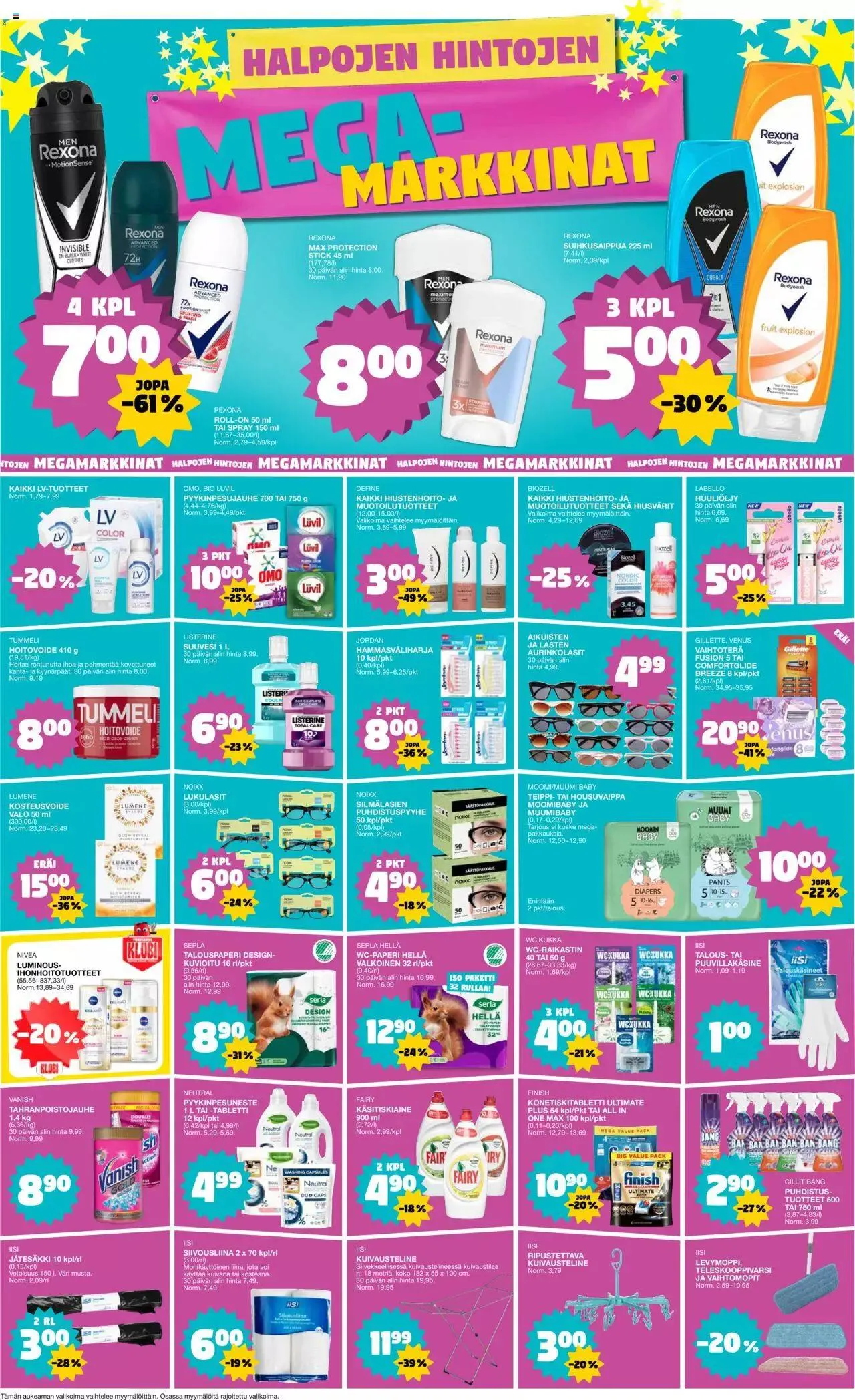 Tokmanni tarjoukset voimassa alkaen 18. maaliskuuta - 24. maaliskuuta 2024 - Tarjouslehti sivu 4