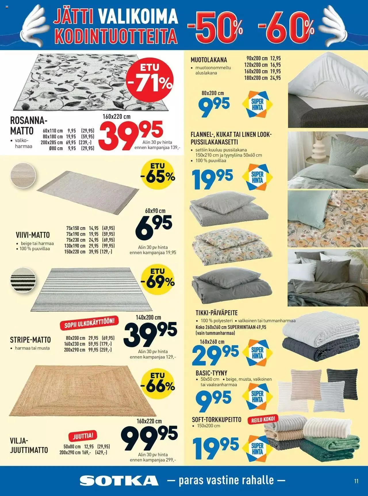 Sotka tarjoukset voimassa alkaen 5. kesäkuuta - 31. joulukuuta 2024 - Tarjouslehti sivu 11