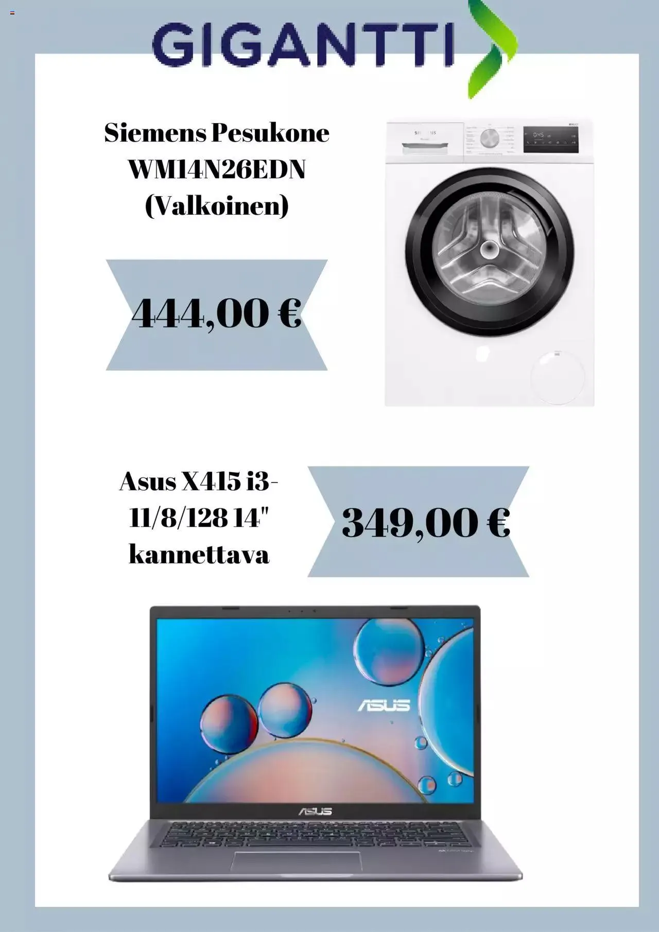 Gigantti tarjoukset voimassa alkaen 24. elokuuta - 7. syyskuuta 2023 - Tarjouslehti sivu 3