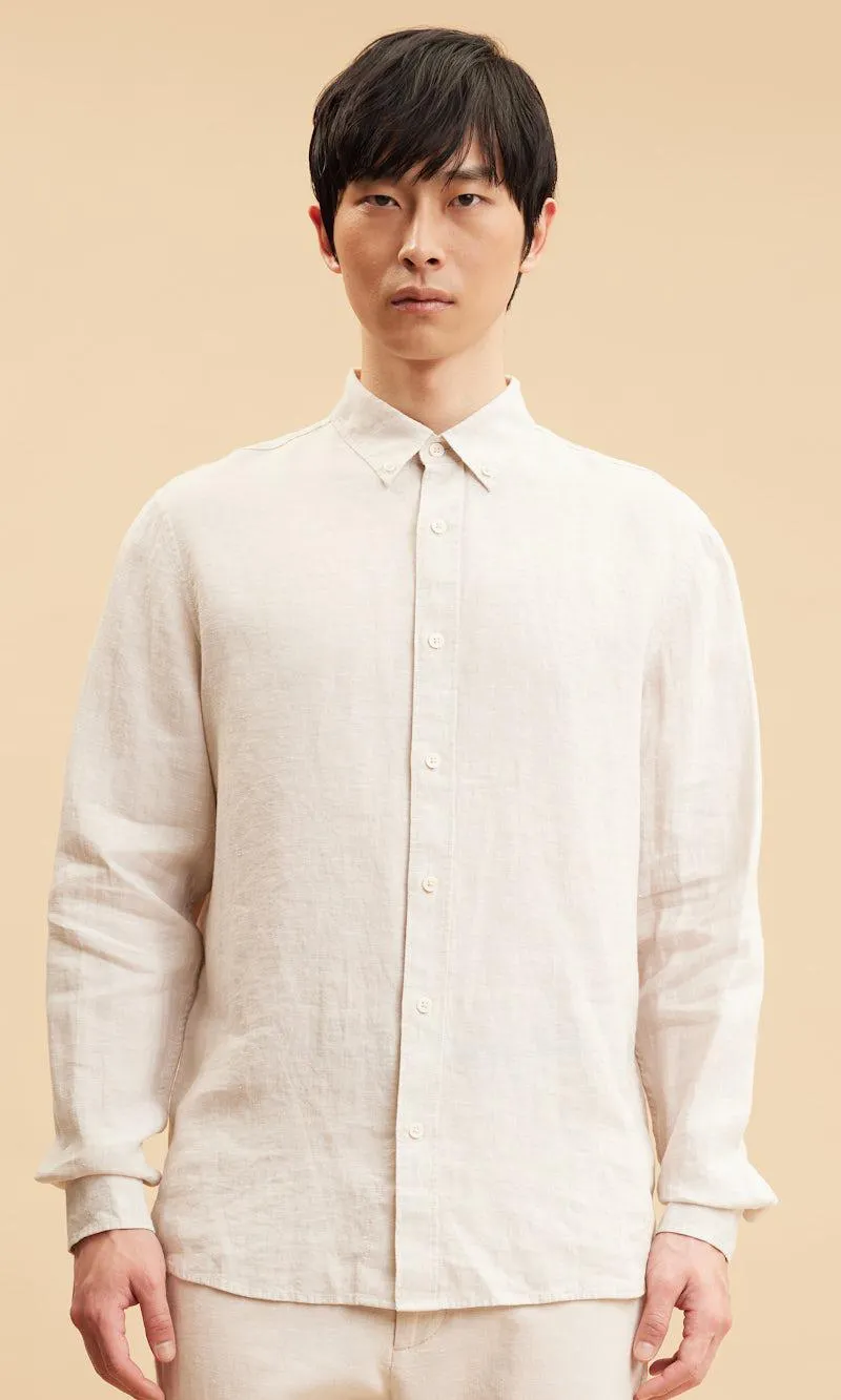 Linskjorte i 100% lin
