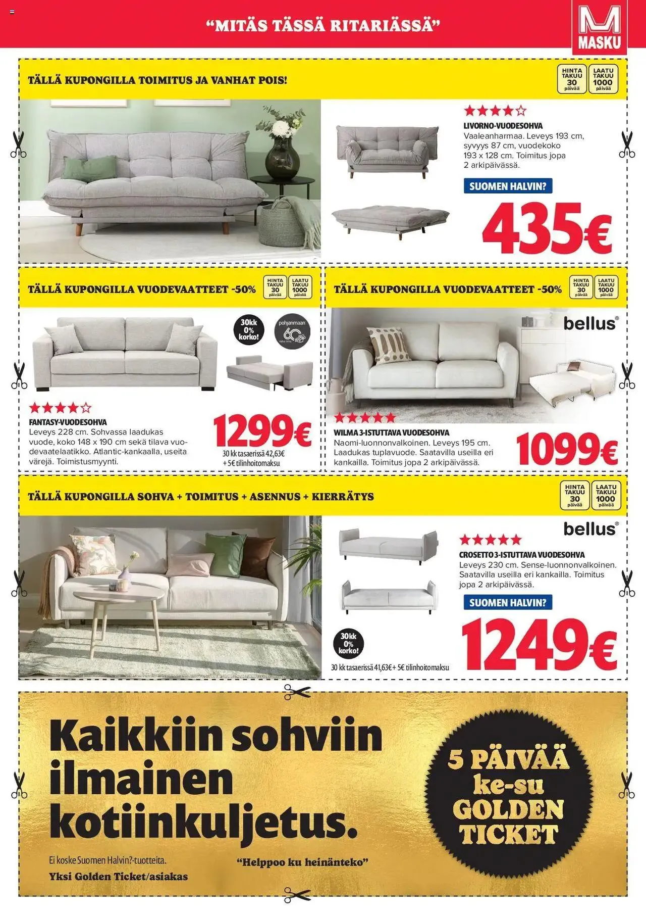Masku tarjoukset voimassa alkaen 26. elokuuta - 1. syyskuuta 2024 - Tarjouslehti sivu 5