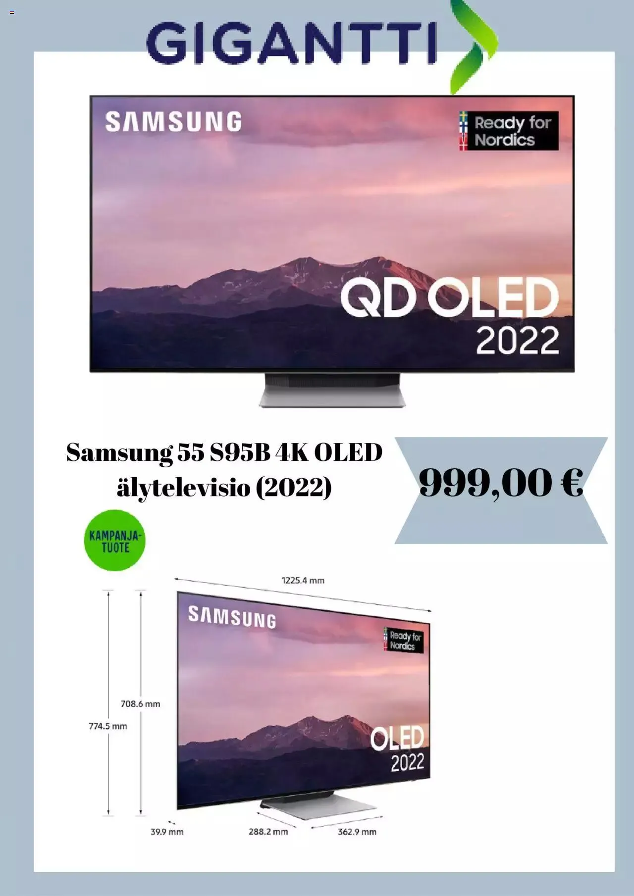 Gigantti tarjoukset voimassa alkaen 10. elokuuta - 24. elokuuta 2023 - Tarjouslehti sivu 3