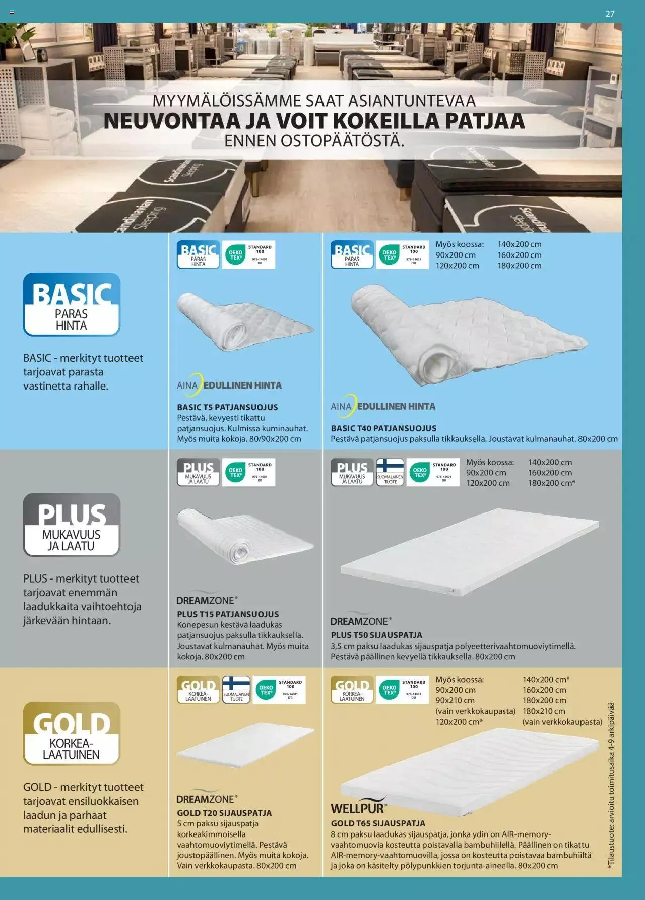 JYSK Business to Business katalogi voimassa alkaen 4. maaliskuuta - 31. joulukuuta 2024 - Tarjouslehti sivu 27