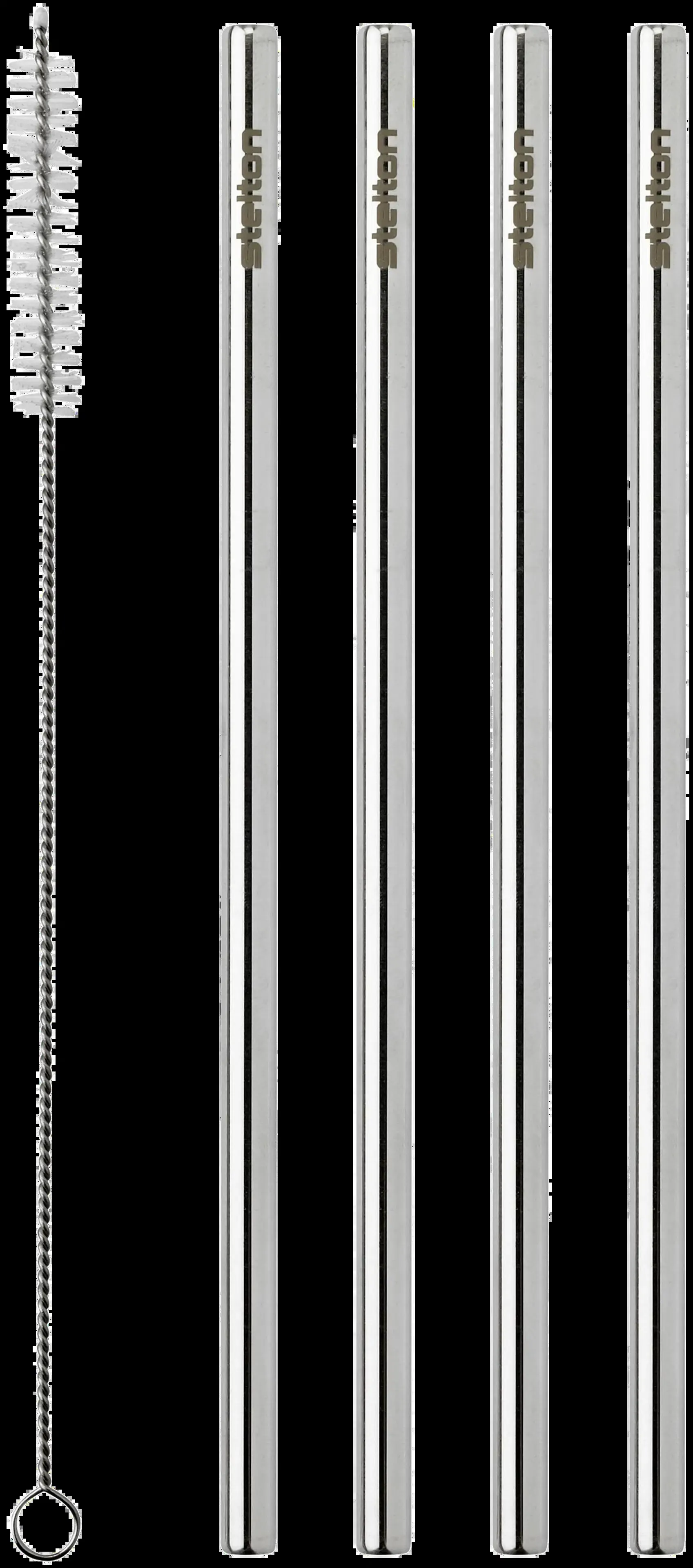 Stelton juomapilli ruostumaton teräs 4 kpl