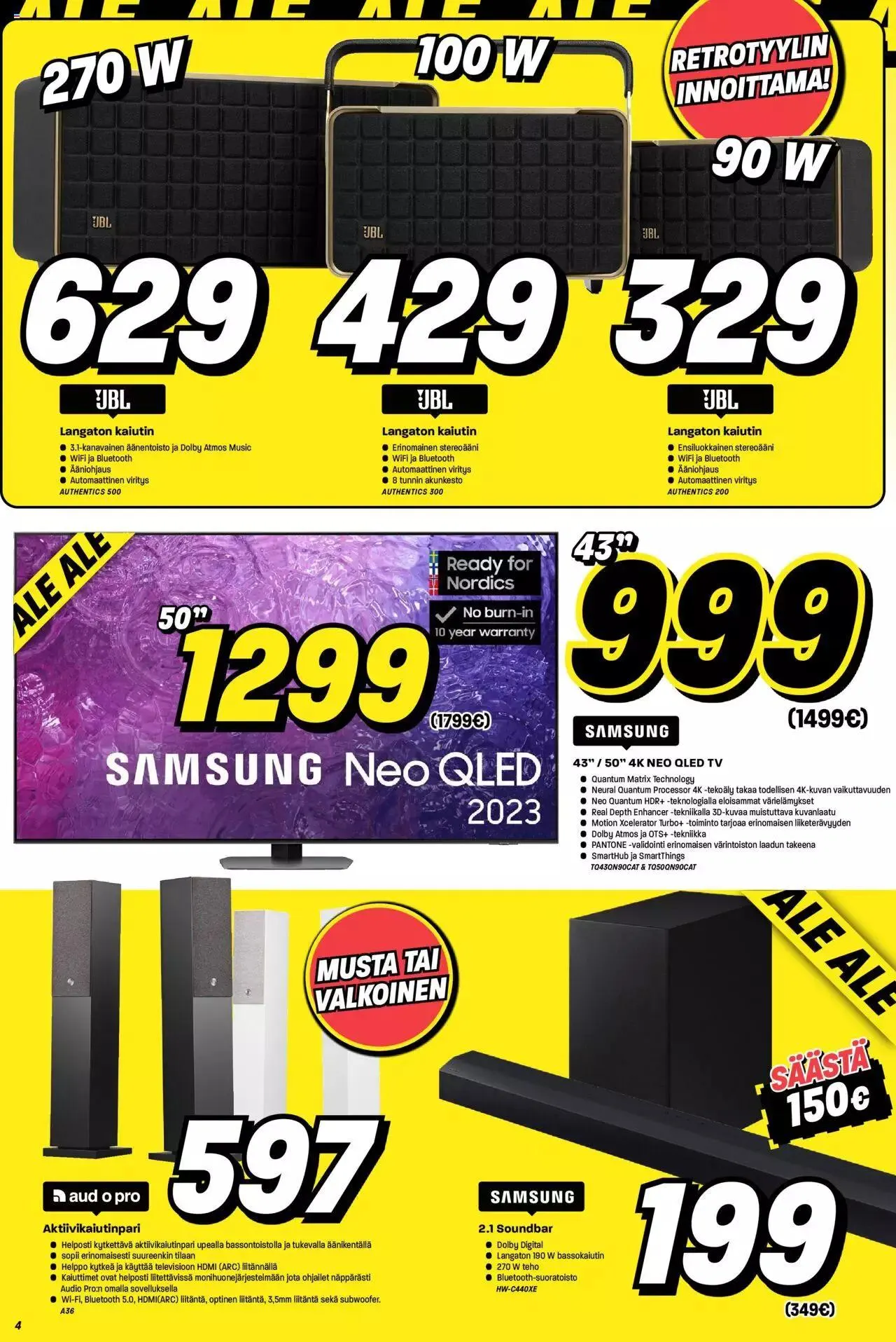 Veikon Kone tarjoukset voimassa alkaen 29. tammikuuta - 4. helmikuuta 2024 - Tarjouslehti sivu 4