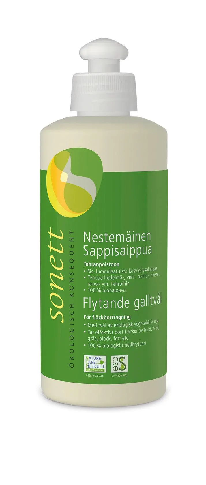 Sappisaippua, neste, 300 ml