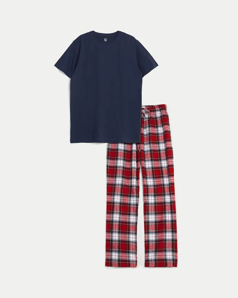 1-pack flanellipyjama