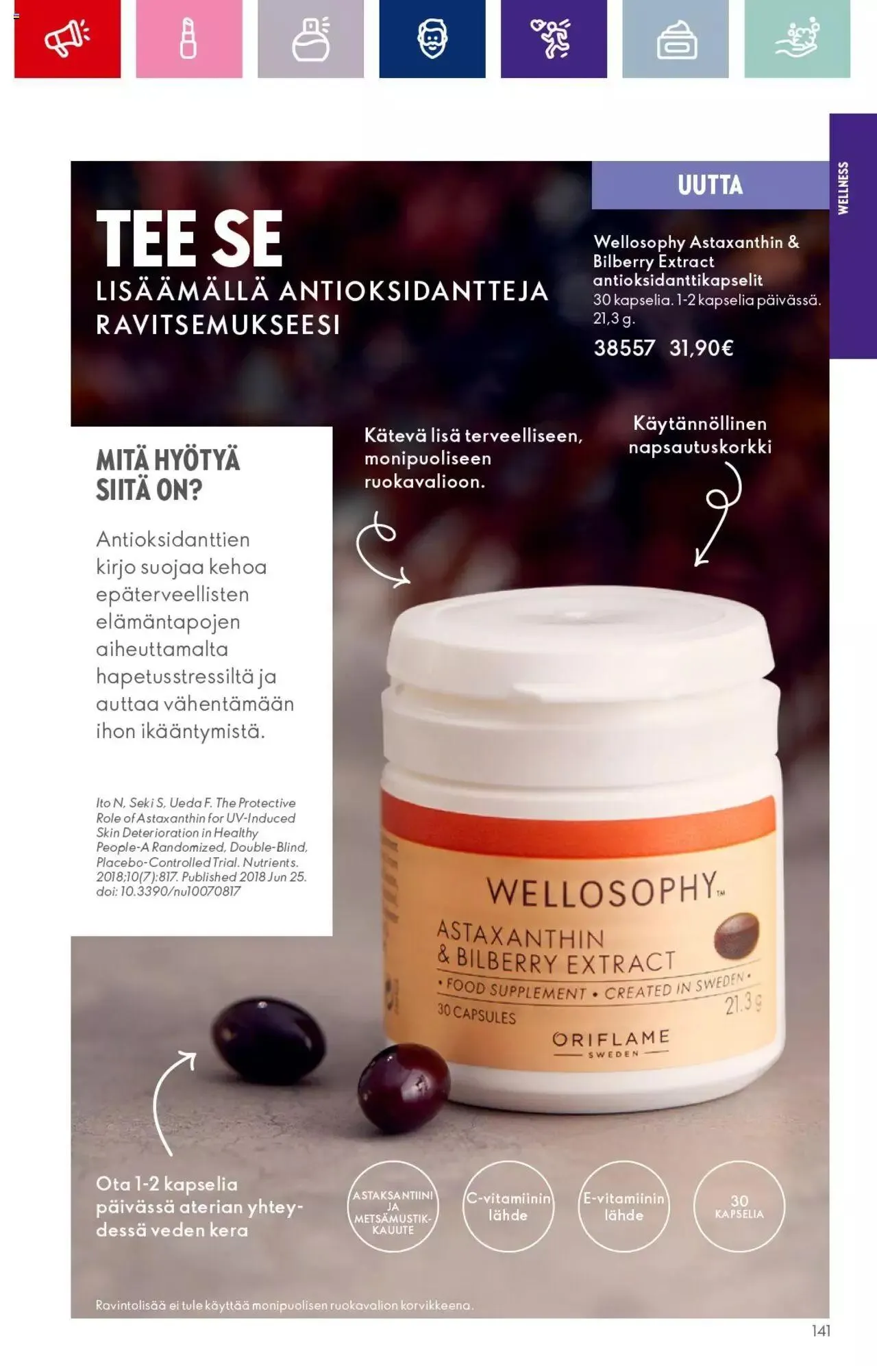 Oriflame - Esite 14 voimassa alkaen 13. syyskuuta - 3. lokakuuta 2023 - Tarjouslehti sivu 141