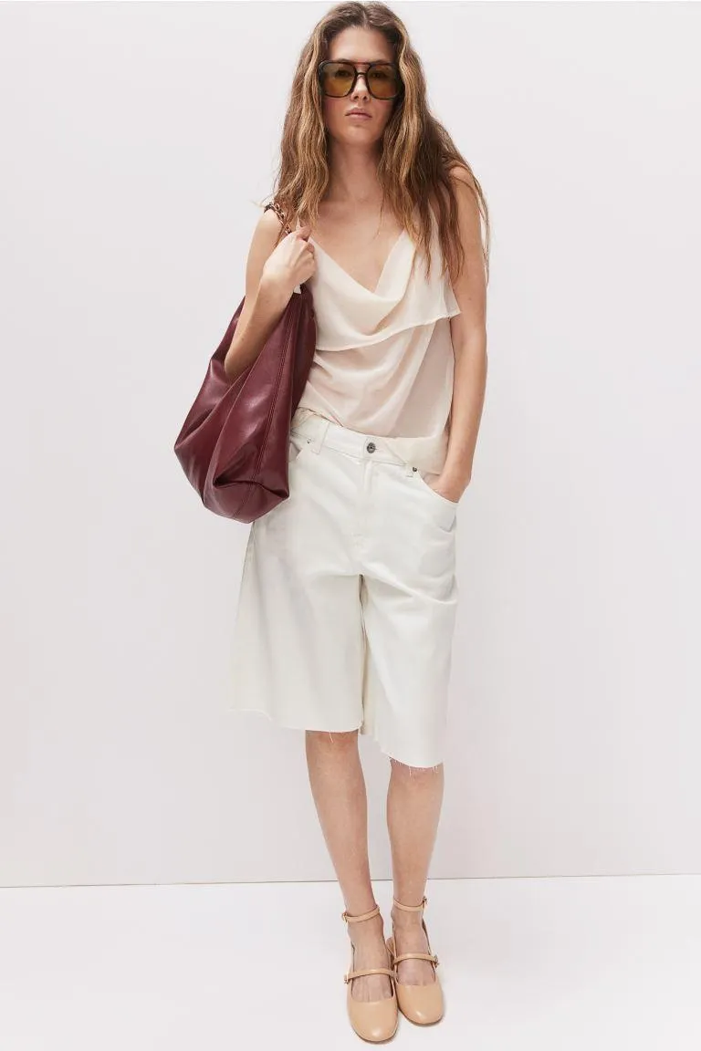 Twill Bermuda shorts