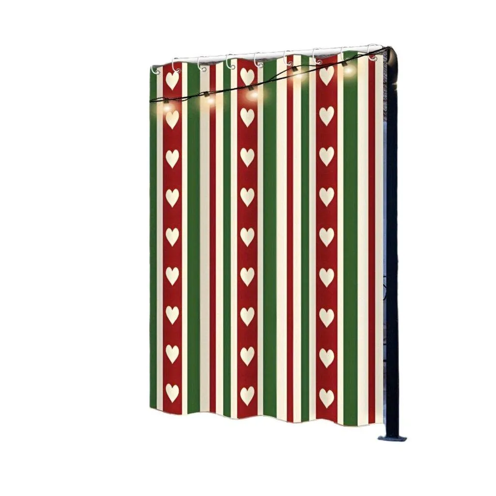 Vedenkestävä Puutarhan Yksityisyysnäyttö Koukuilla Pickify, 1PC-180X213cm/71*84in