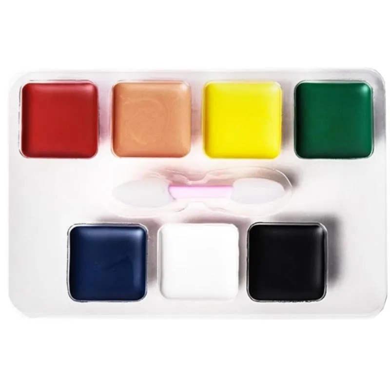 Kasvoväripaletti 7 väriä