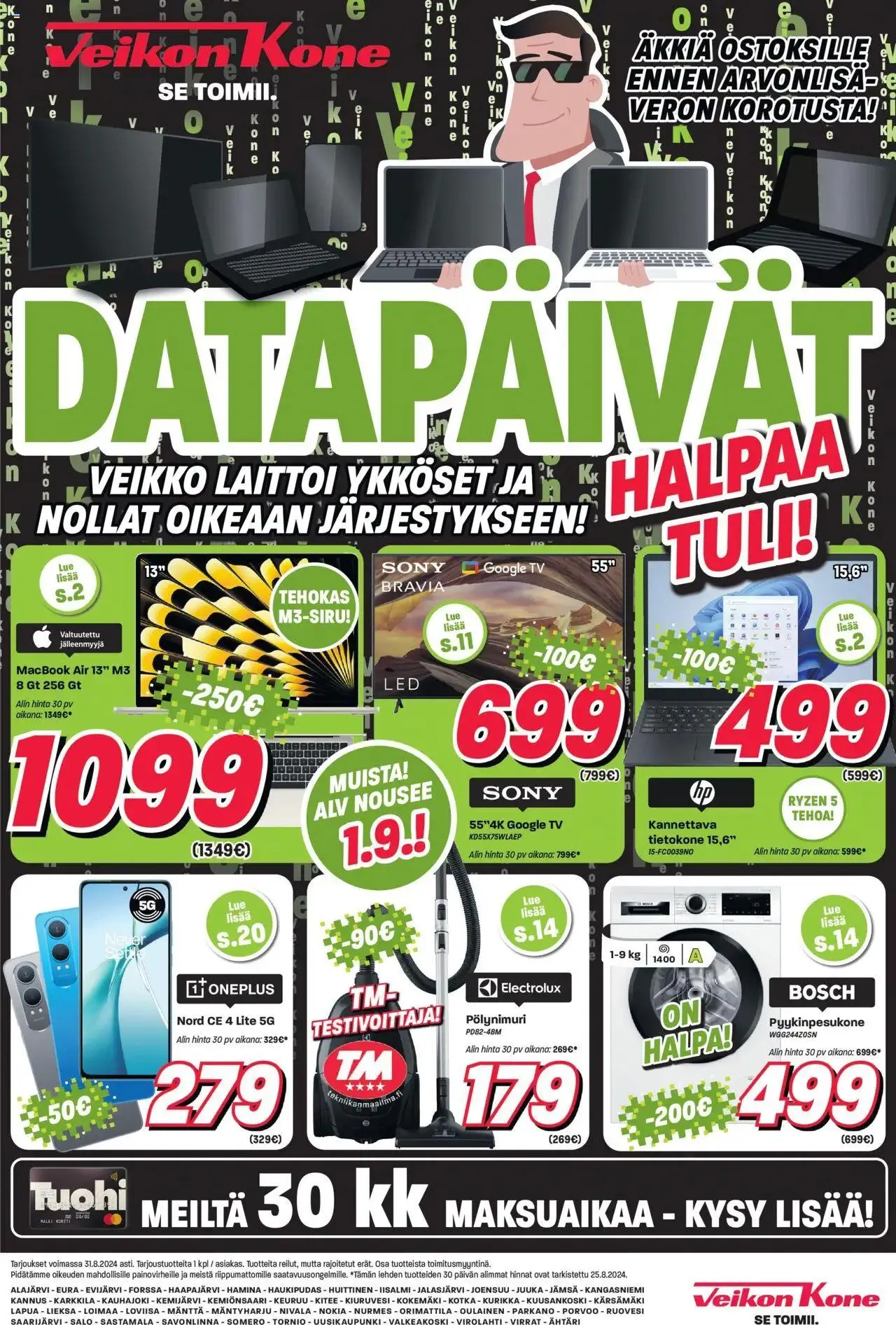 Veikon Kone tarjoukset - 0