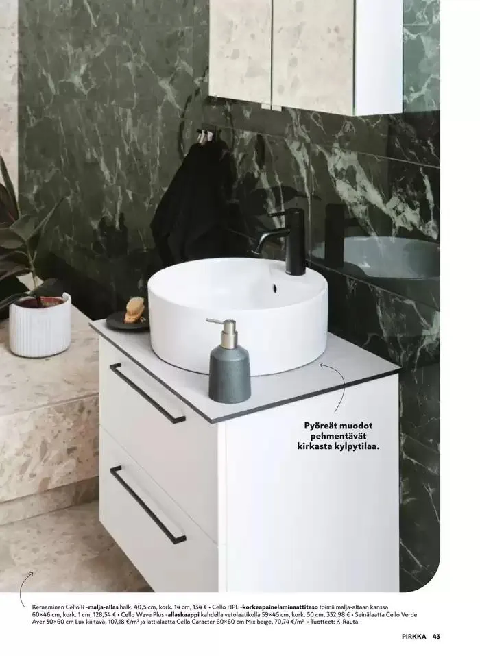 Pirkka 1/2025 voimassa alkaen 5. helmikuuta - 19. helmikuuta 2025 - Tarjouslehti sivu 43
