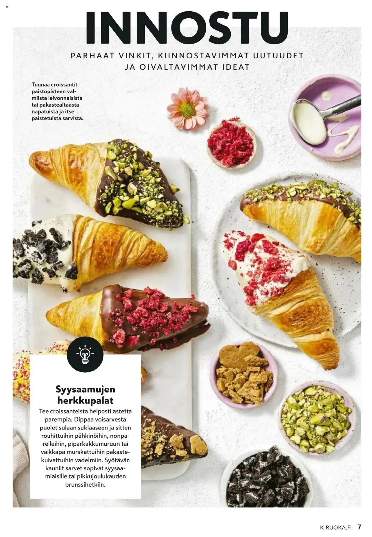 K-Market - K-Ruoka voimassa alkaen 25. syyskuuta - 26. marraskuuta 2024 - Tarjouslehti sivu 7