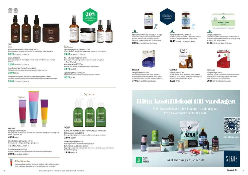 Sokos kuvasto ruotsi syyskuu 2024 voimassa alkaen 29. elokuuta - 12. syyskuuta 2024 - Tarjouslehti sivu 42