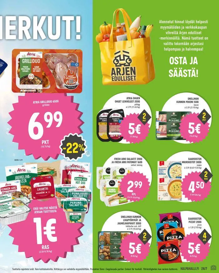 Paluu arkeen voimassa alkaen 31. heinäkuuta - 6. elokuuta 2024 - Tarjouslehti sivu 3