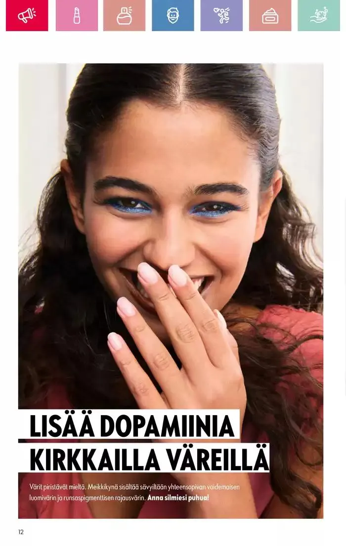 Oriflame tarjoukset voimassa alkaen 9. maaliskuuta - 29. maaliskuuta 2025 - Tarjouslehti sivu 12