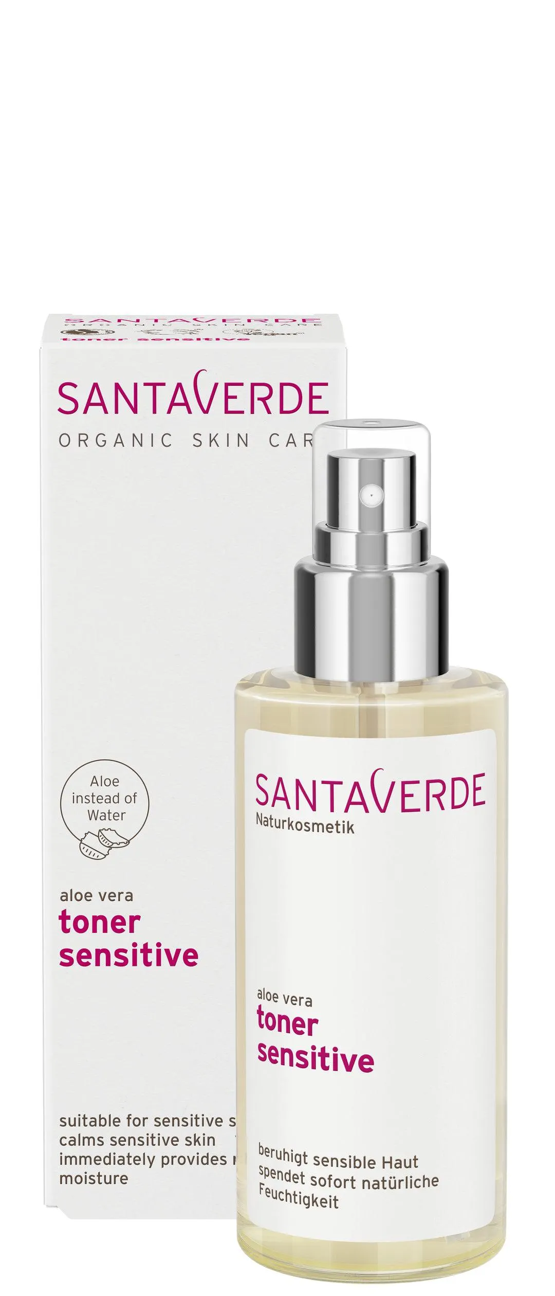 Toner sensitive kasvovesi herkälle iholle, 100ml