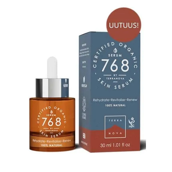 Serum 768 Organic Skin oil, 30 ml - kasvoöljy