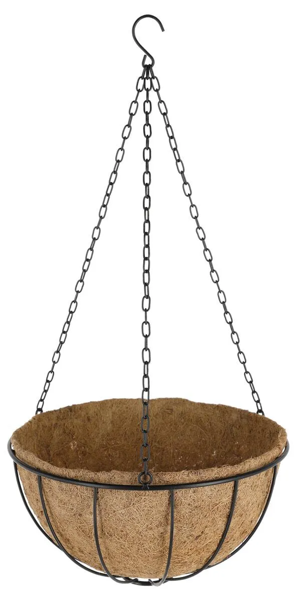 Amppeli kookosmatto ulkokäyttöön, halkaisija 30 cm