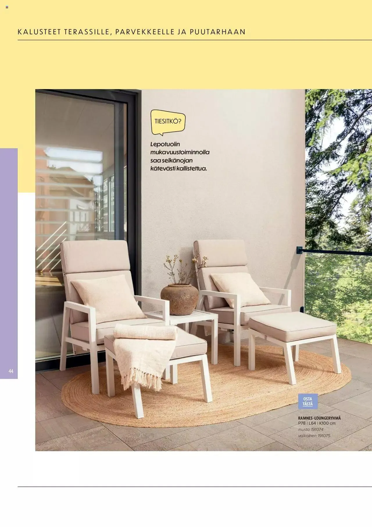 Masku tarjoukset - KESÄ 2024 voimassa alkaen 1. huhtikuuta - 31. joulukuuta 2024 - Tarjouslehti sivu 44