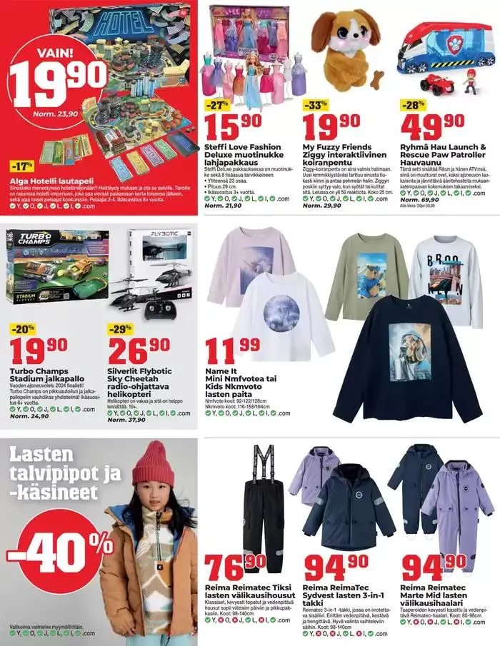 Huippudiilejä kaikille asiakkaille voimassa alkaen 5. helmikuuta - 19. helmikuuta 2025 - Tarjouslehti sivu 3