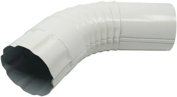 Ylämutka JanLa Pyöreä Valkoinen 0,6 x 100 mm