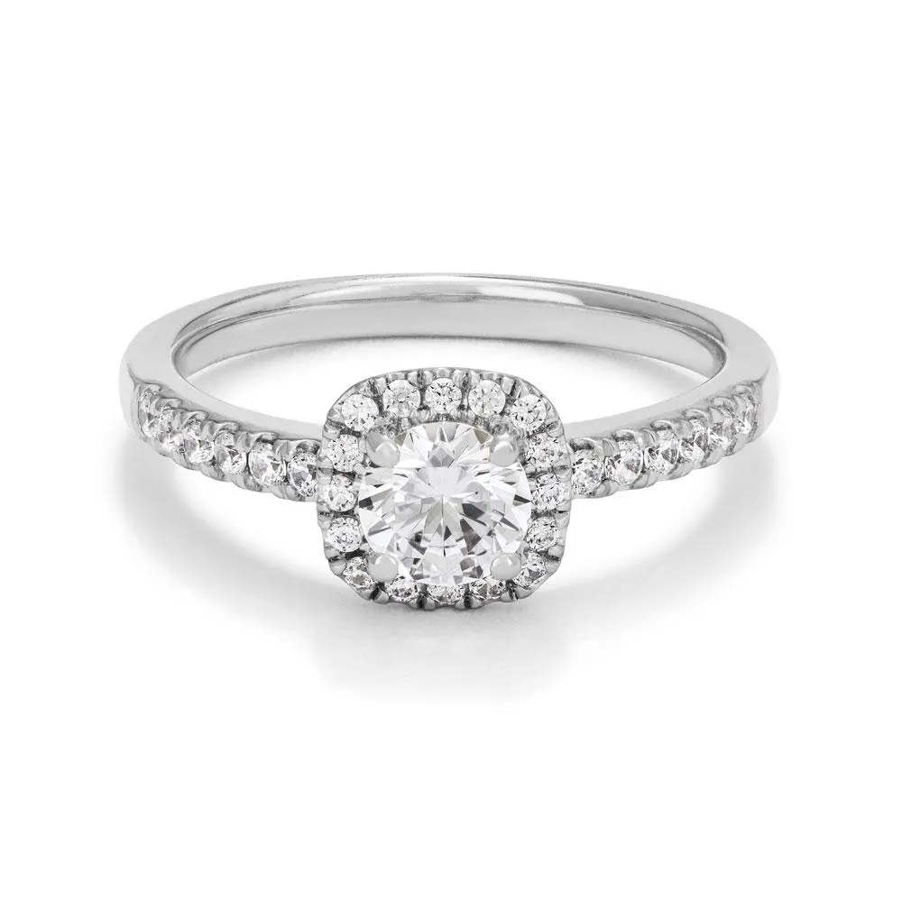 Fenia Sirius laboratoriotimantti- sormus 0,74ct valkokulta