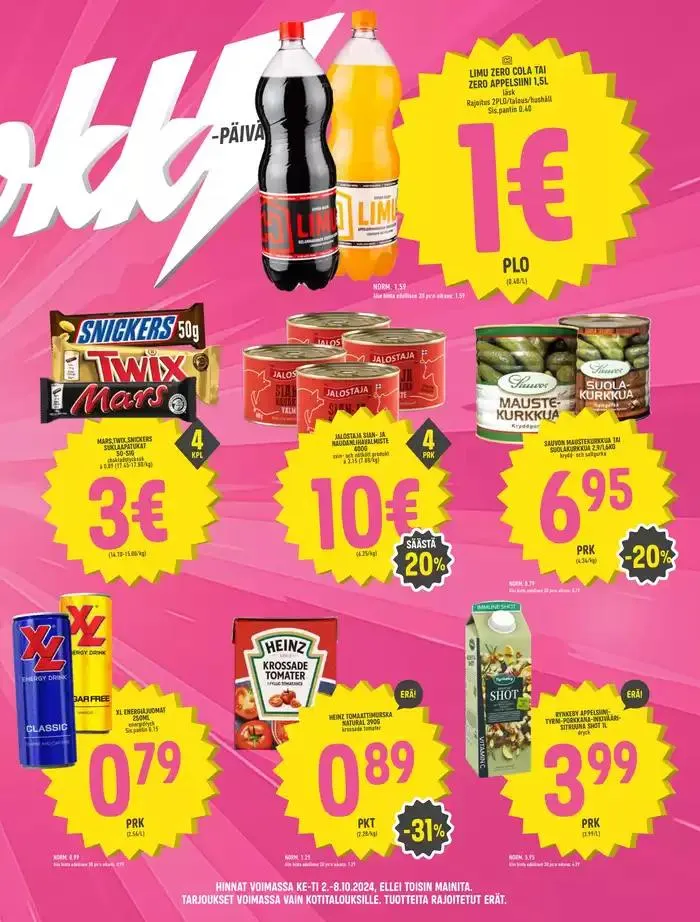 HalpaHalli tarjoukset voimassa alkaen 1. lokakuuta - 15. lokakuuta 2024 - Tarjouslehti sivu 5