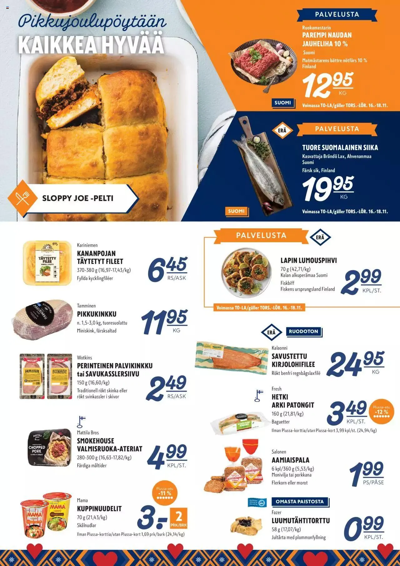K-Supermarket tarjoukset voimassa alkaen 16. marraskuuta - 19. marraskuuta 2023 - Tarjouslehti sivu 3