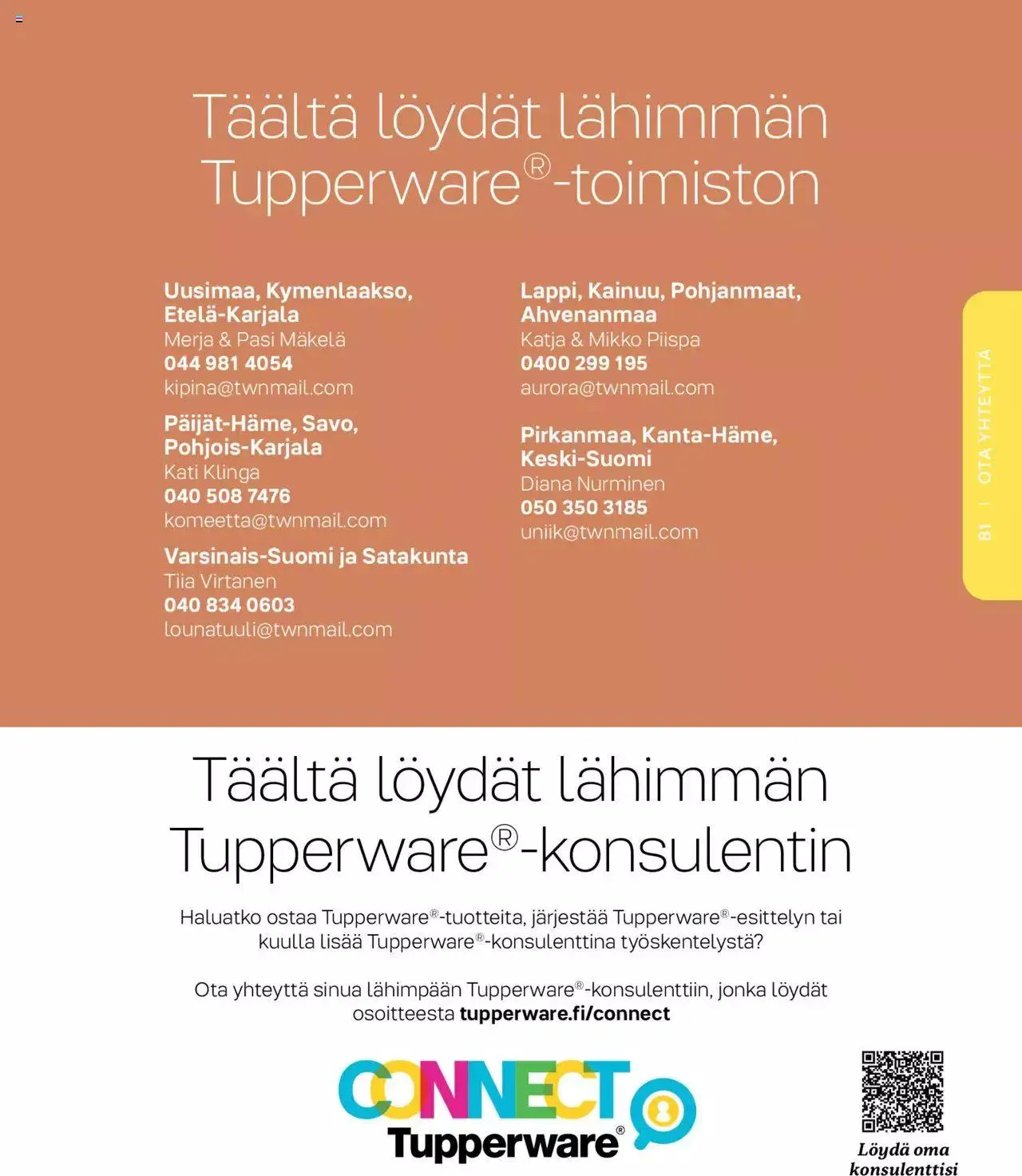 Tupperware - Kevät / Kesä 2023 voimassa alkaen 6. maaliskuuta - 31. joulukuuta 2023 - Tarjouslehti sivu 81