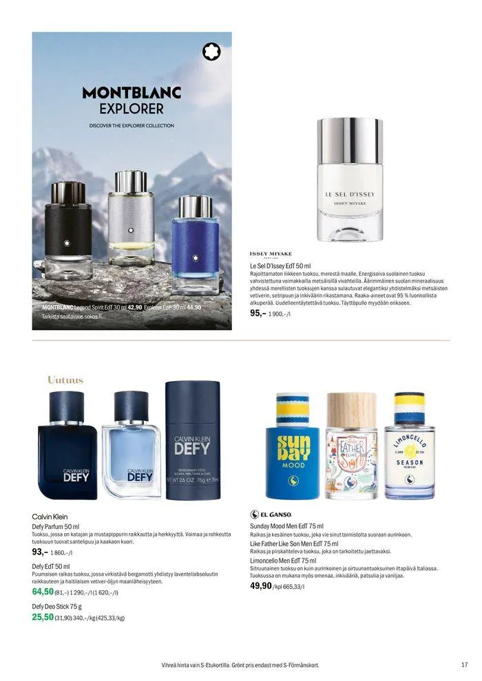 Kuvasto elokuu 2024 voimassa alkaen 29. heinäkuuta - 1. syyskuuta 2024 - Tarjouslehti sivu 17