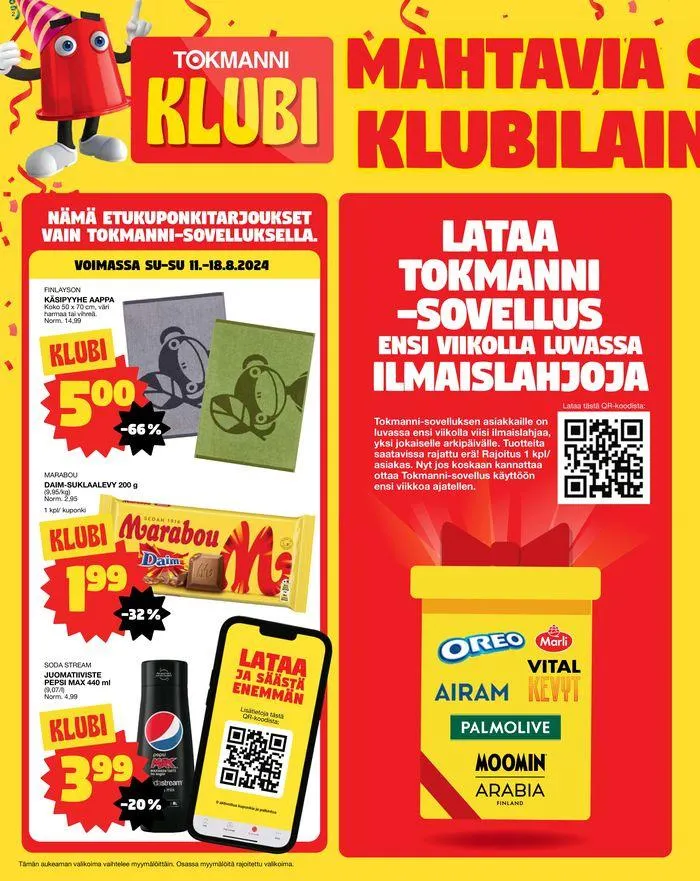 Tarjoussanomat voimassa alkaen 12. elokuuta - 26. elokuuta 2024 - Tarjouslehti sivu 2