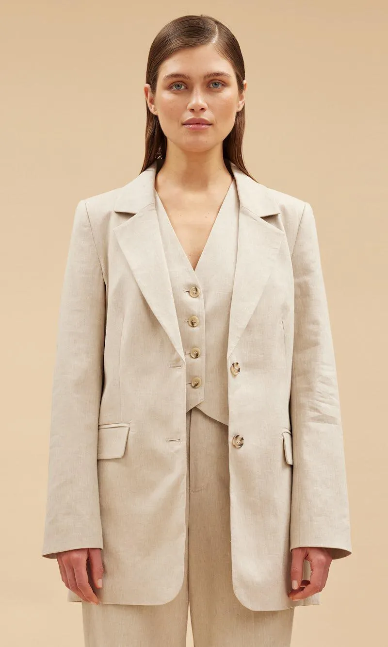 Bleiseri pellavasekoitetta