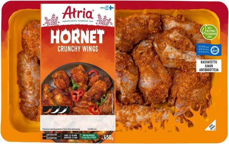 Atria Hornet Crunchy Wings 650g