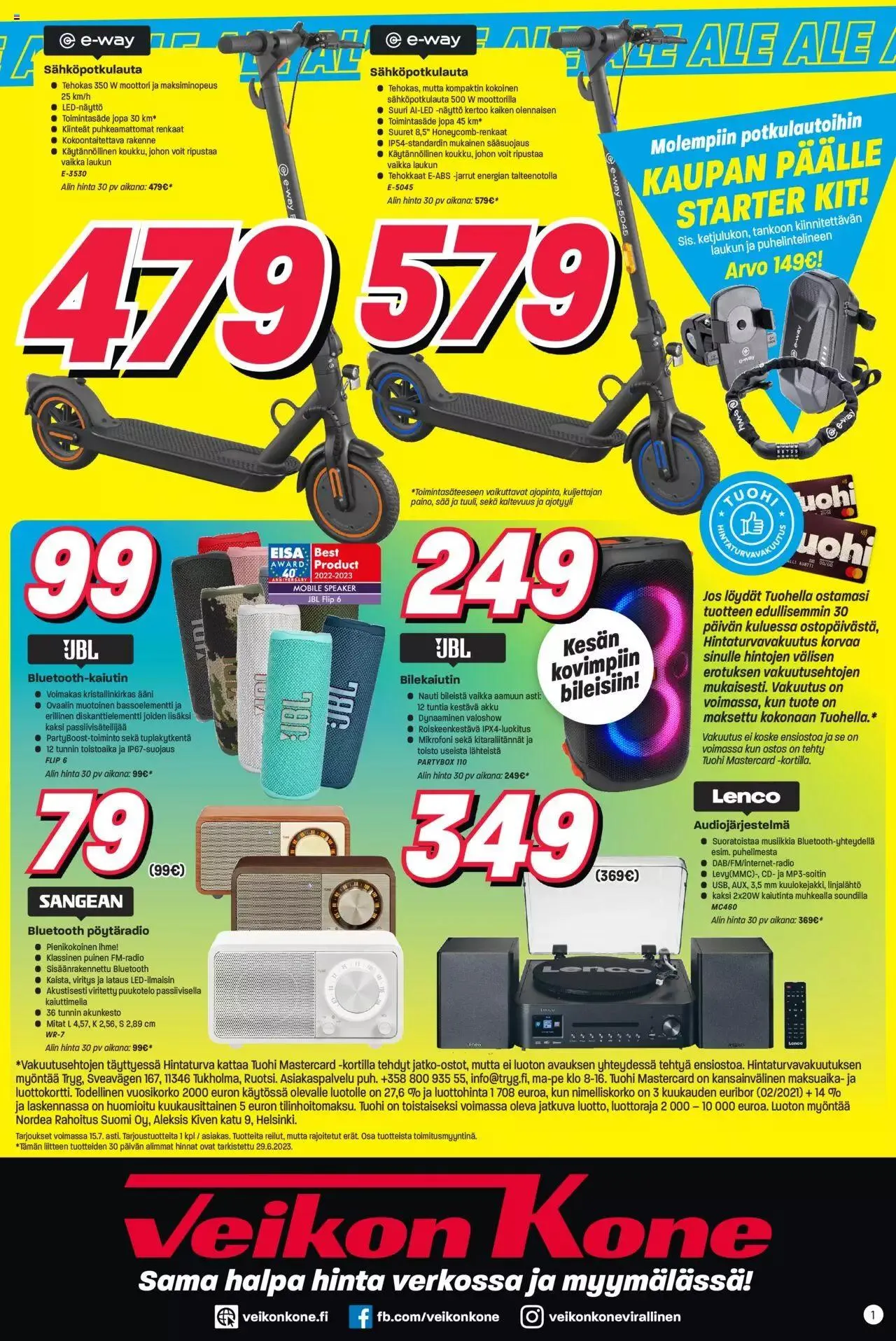 Veikon Kone tarjoukset voimassa alkaen 10. heinäkuuta - 31. joulukuuta 2023 - Tarjouslehti sivu 18