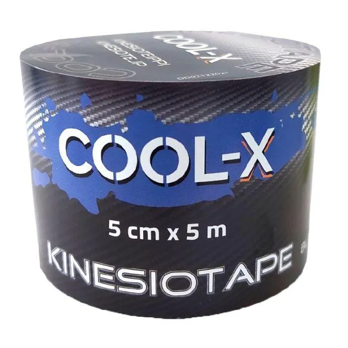 Kinesioteippi 5 cm x 5 m, musta