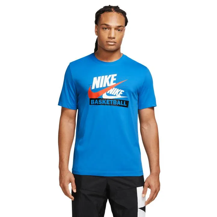 Dri-FIT Basketball T-Shirt, T-paita miehet, LT PHOTO BLUE