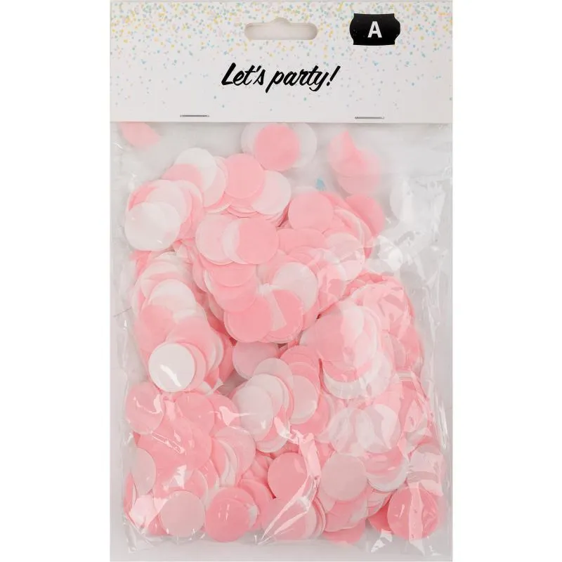 Konfetti Let's Party 40 g pinkki