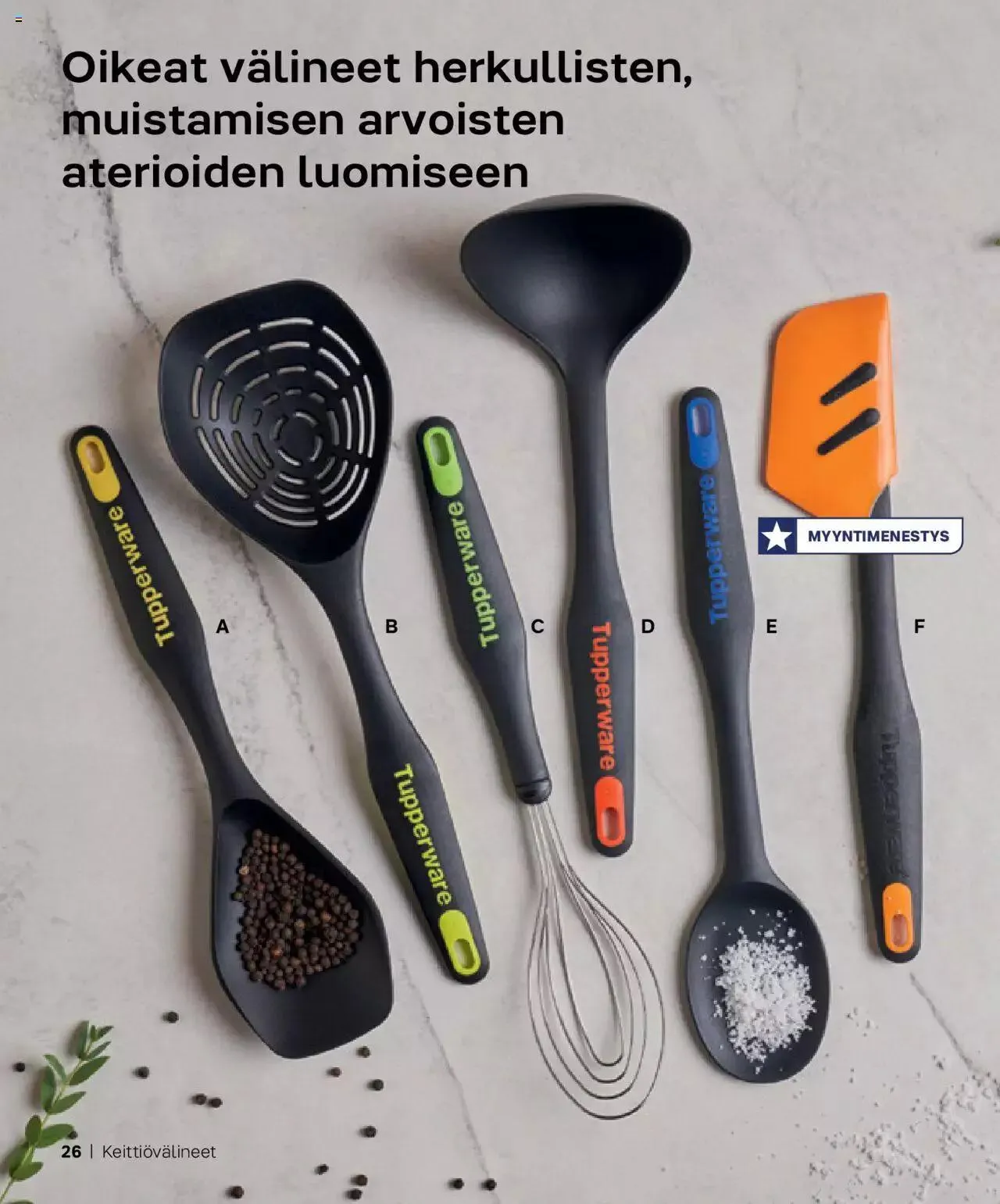 Tupperware tarjoukset Syksy / Talvi 2023-24 voimassa alkaen 29. syyskuuta - 31. joulukuuta 2023 - Tarjouslehti sivu 26