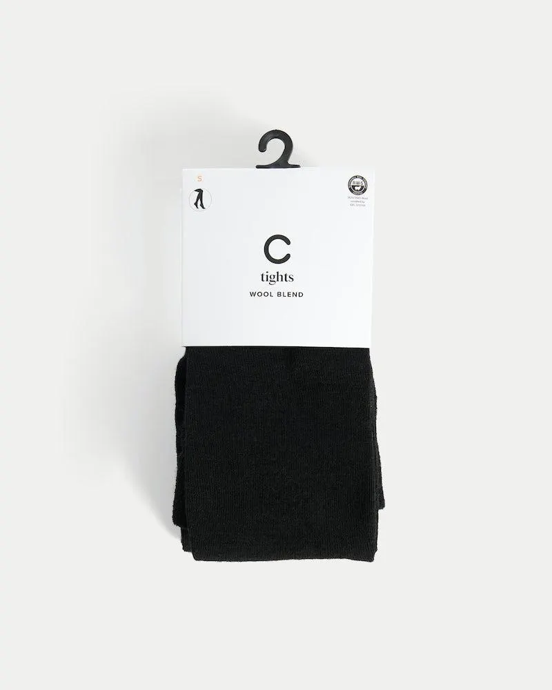 1-pk strømpebukse i ullblanding