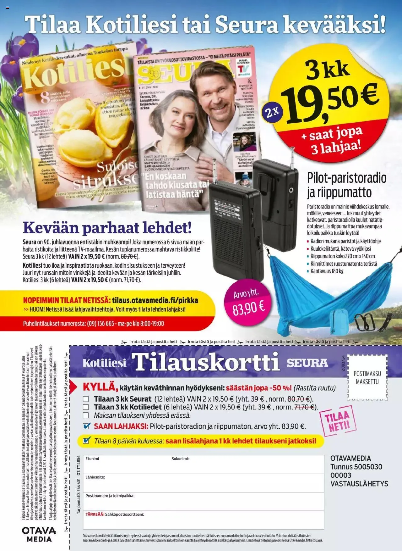 K-Market - Pirkka voimassa alkaen 27. maaliskuuta - 23. huhtikuuta 2024 - Tarjouslehti sivu 36